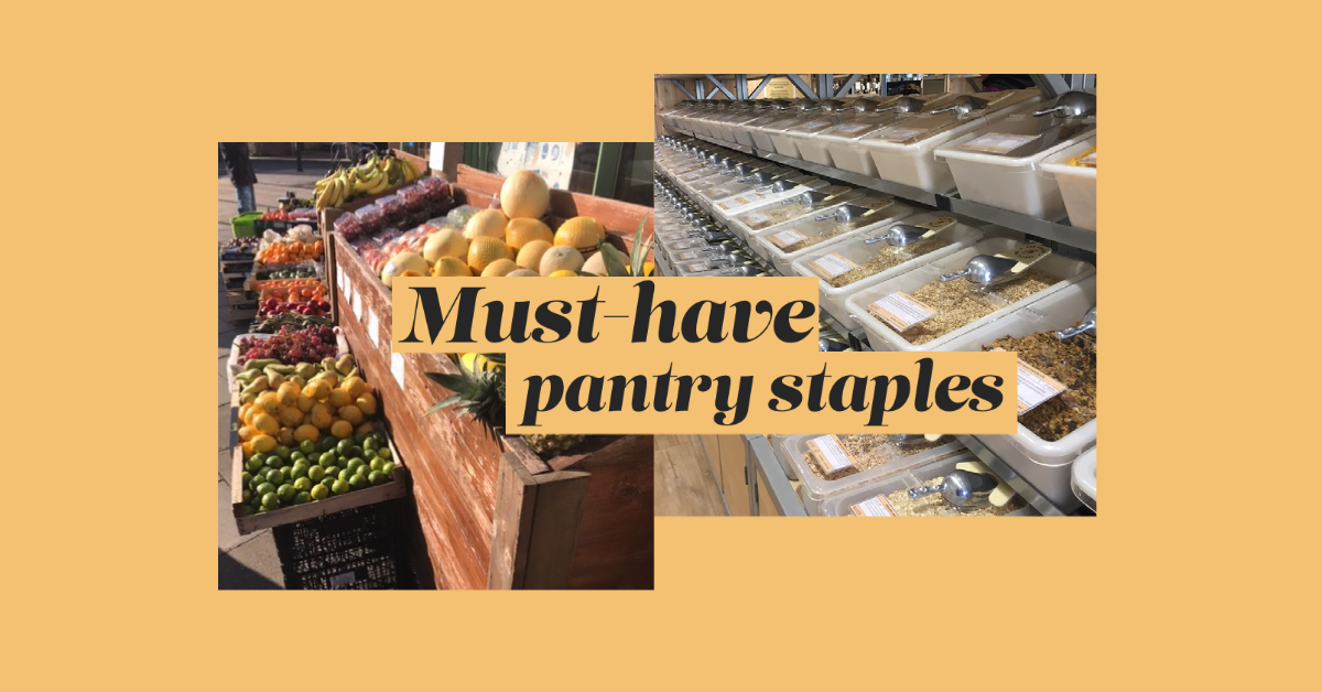 Must-have pantry staples