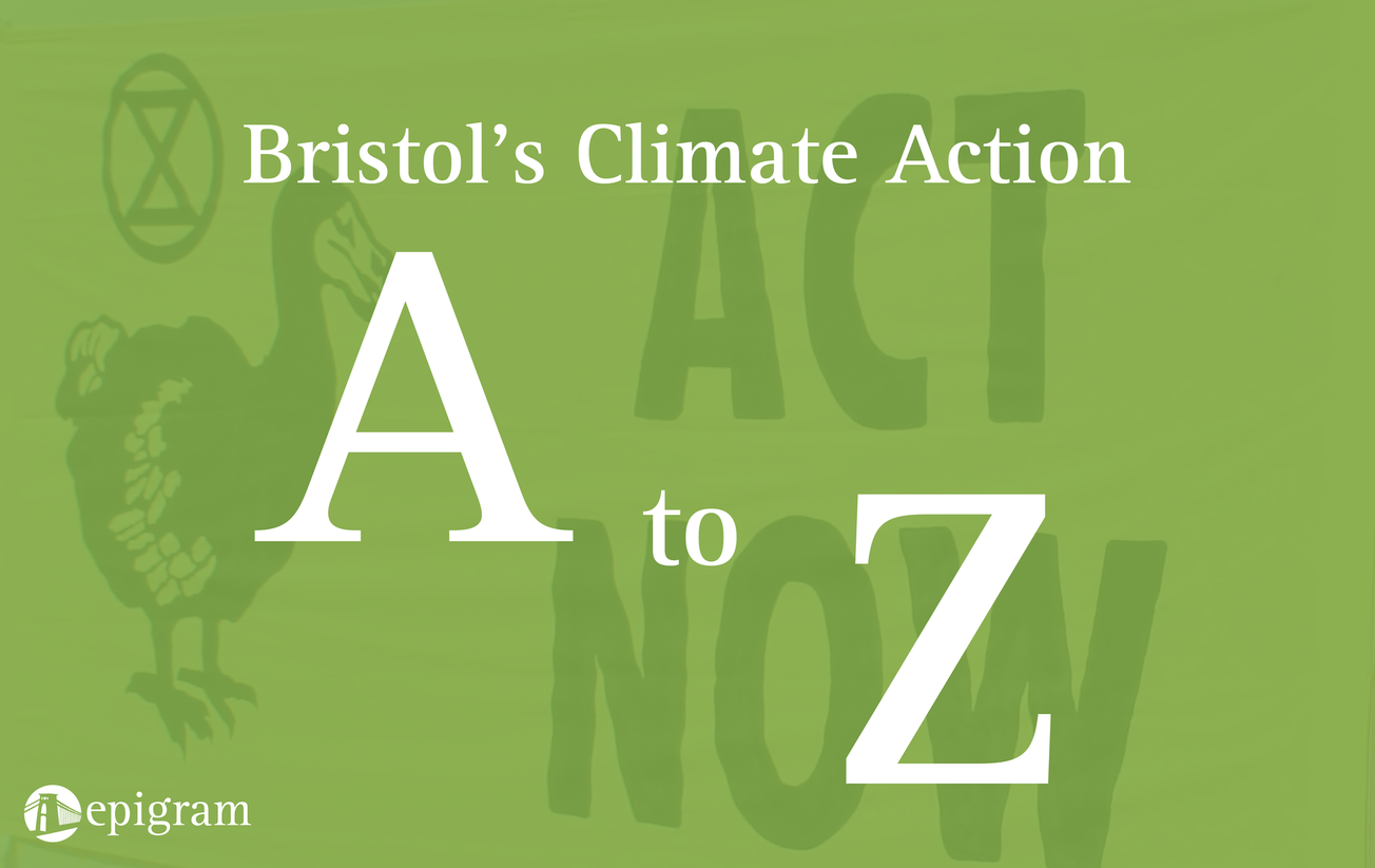 A-Z of climate action in Bristol: 26 projects, people and problems to spur you into action this month