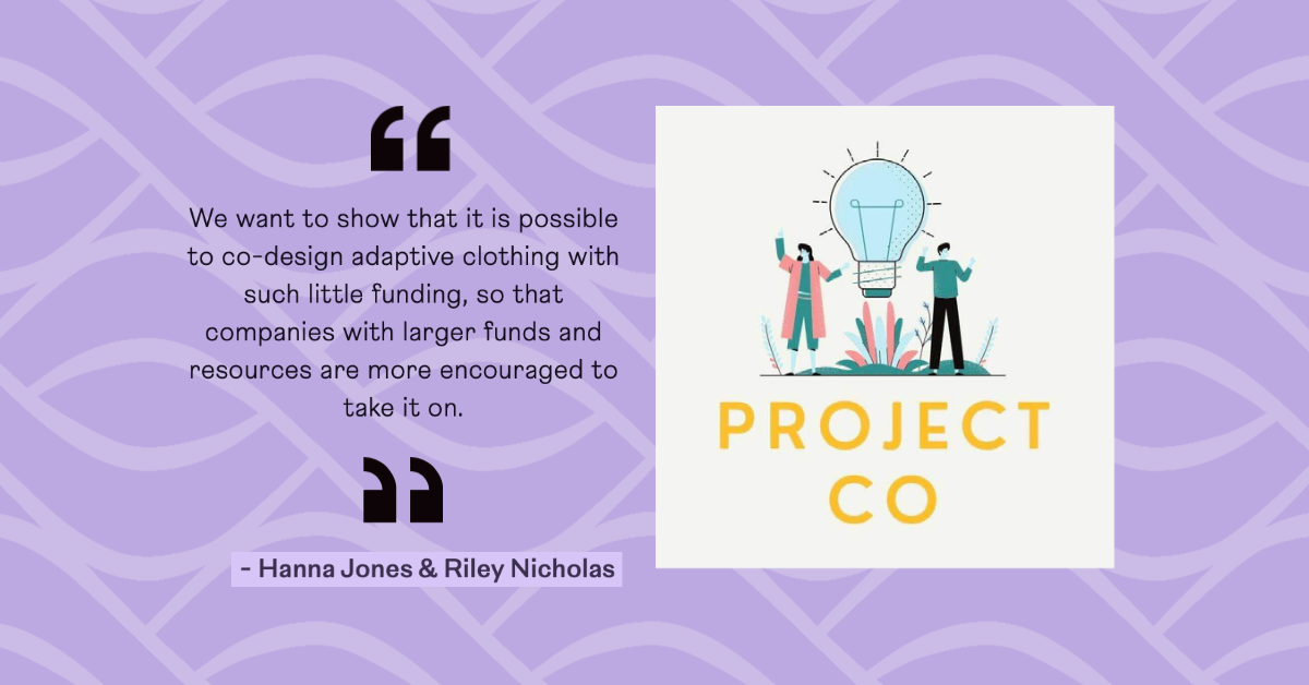 Project Co: Interview with UoB-student led accessible fashion project