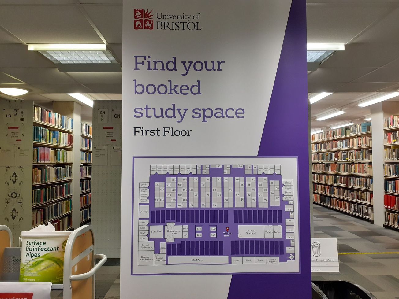 All Bristol University libraries plan to reopen on 19 April