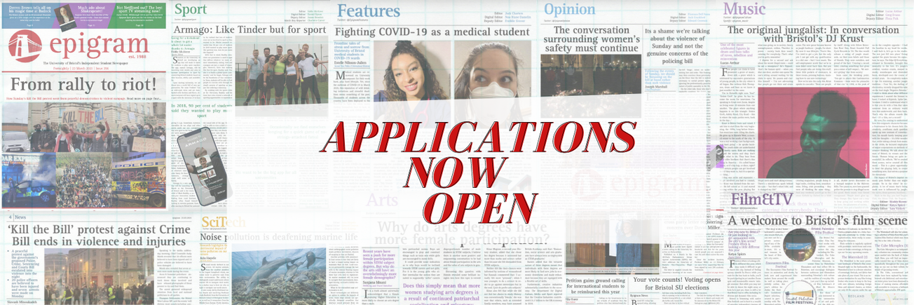 Epigram is recruiting for its 2022/23 Editorial Team!