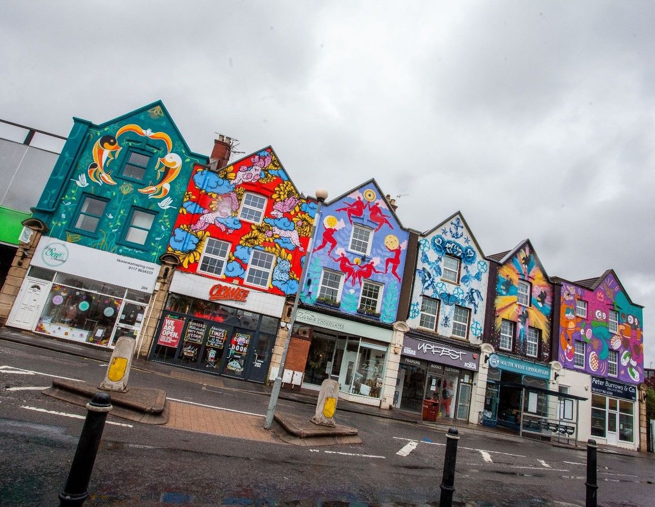 Much waited Six Sisters mural project completed