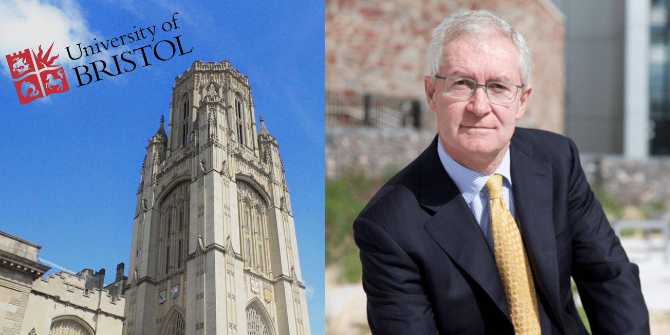 Vice Chancellor Professor Hugh Brady announces he is leaving the University of Bristol