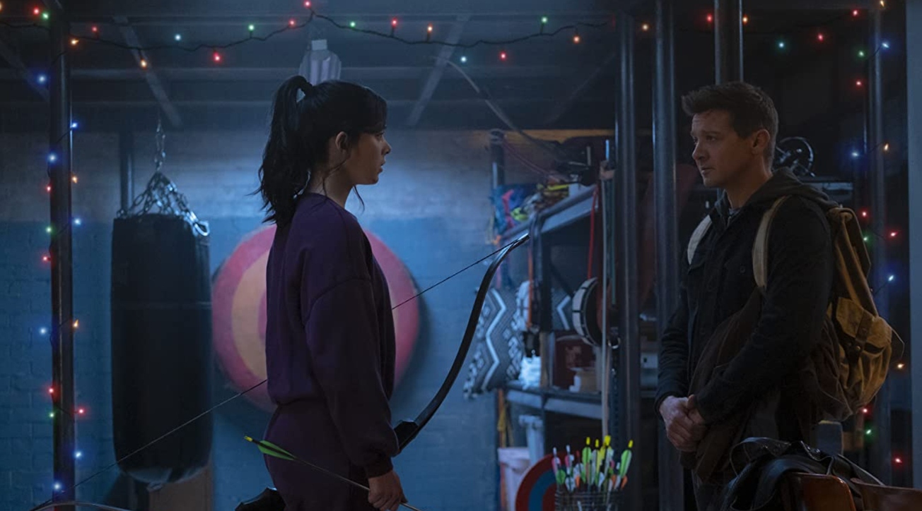 Hawkeye is a cozy Christmas treat, even if it does miss the bullseye