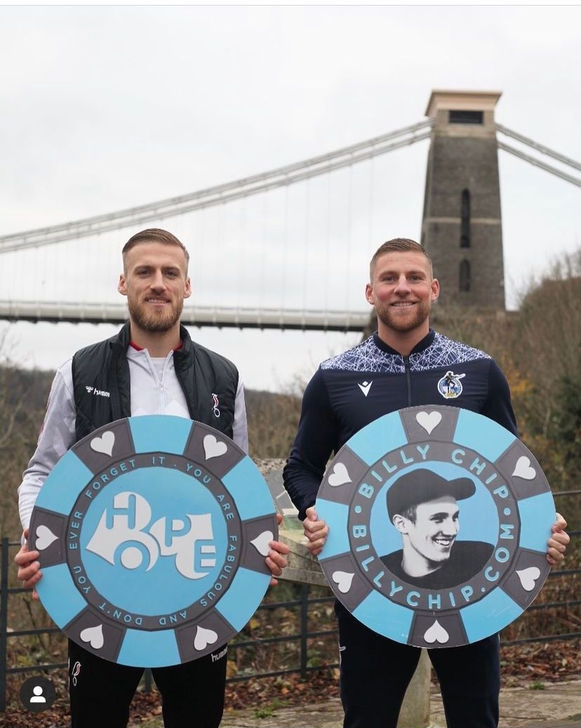 Bristol City and Bristol Rovers' captains campaign for homelessness in Bristol
