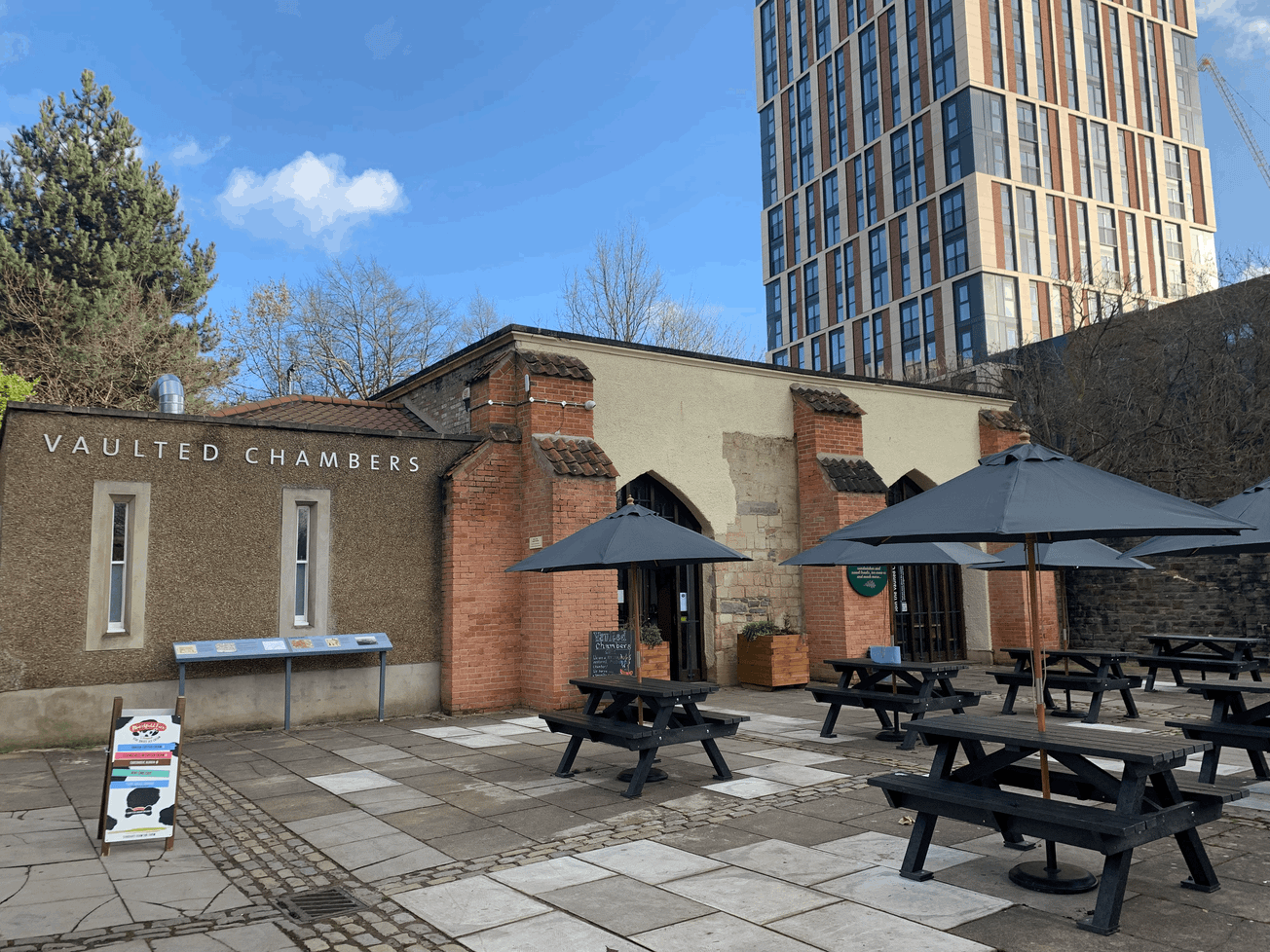 Vaulted Chambers Café – the perfect alternative study space