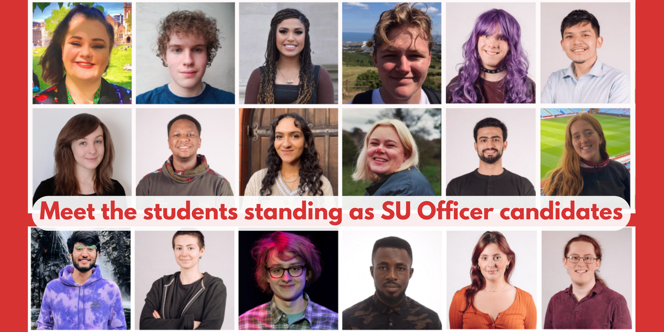Here are the students running to be your SU Officers for 2022-23