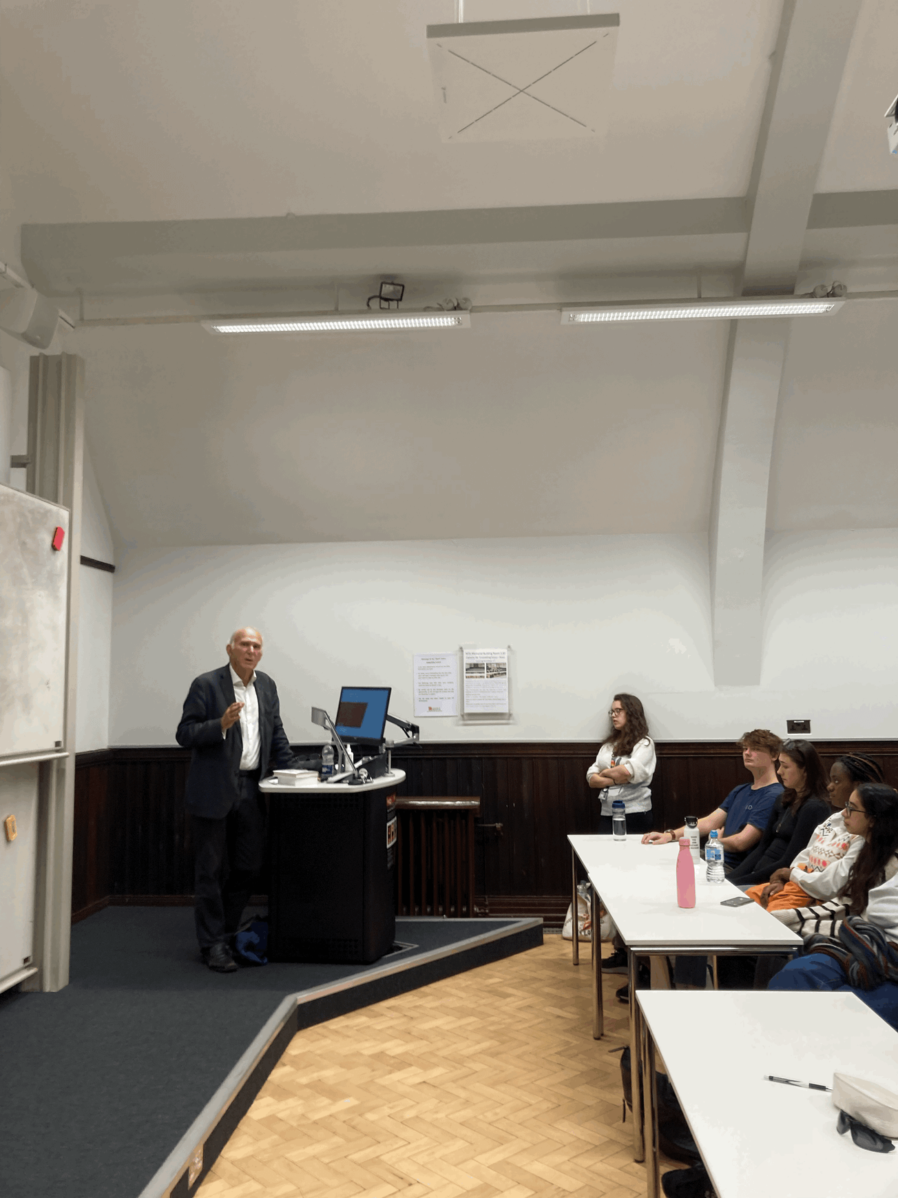 Vince Cable speaks at Wills Memorial Building