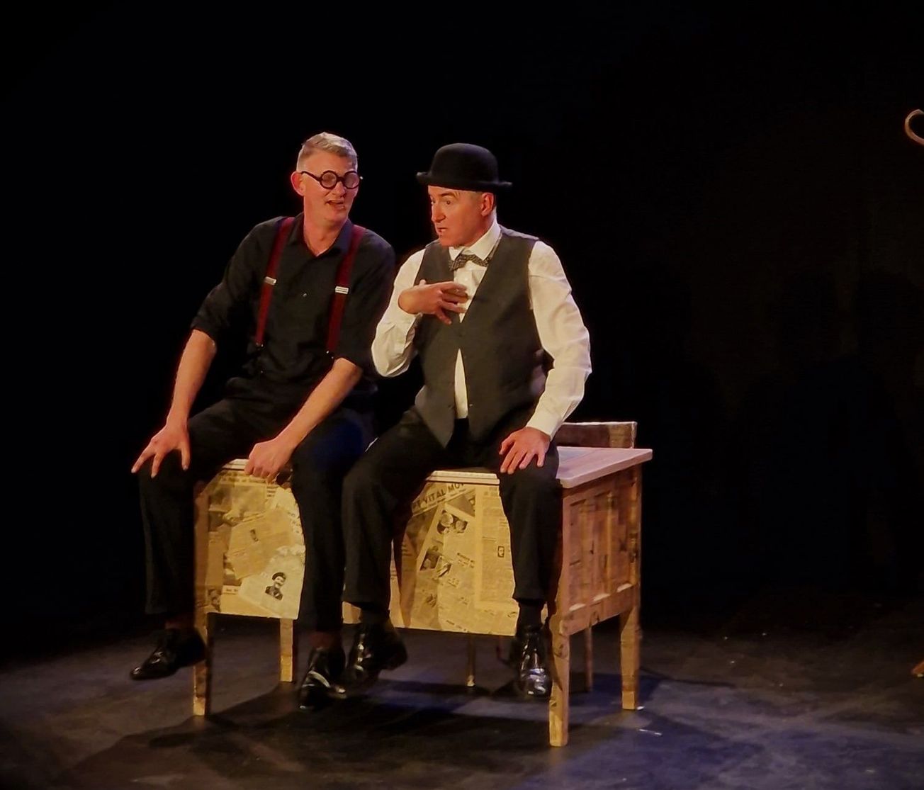 Review: 'Adolf and Winston' at Tobacco Factory