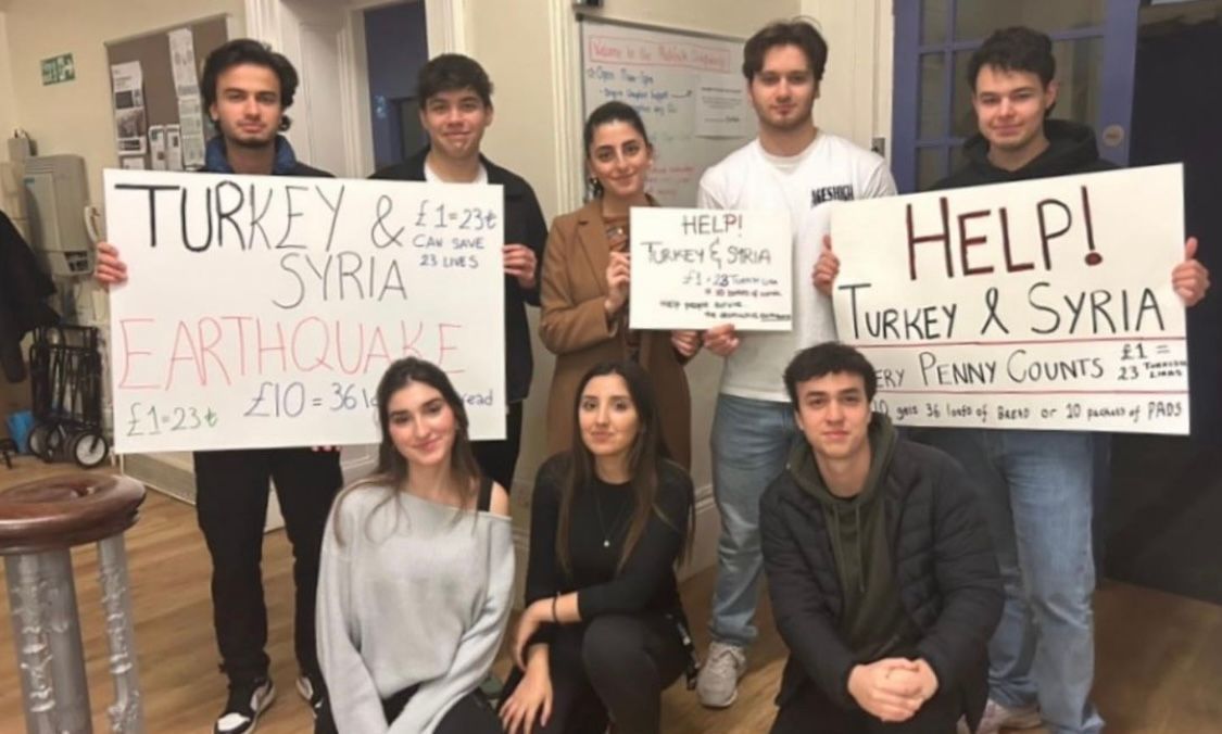 University of Bristol students raise funds for Turkey and Syria