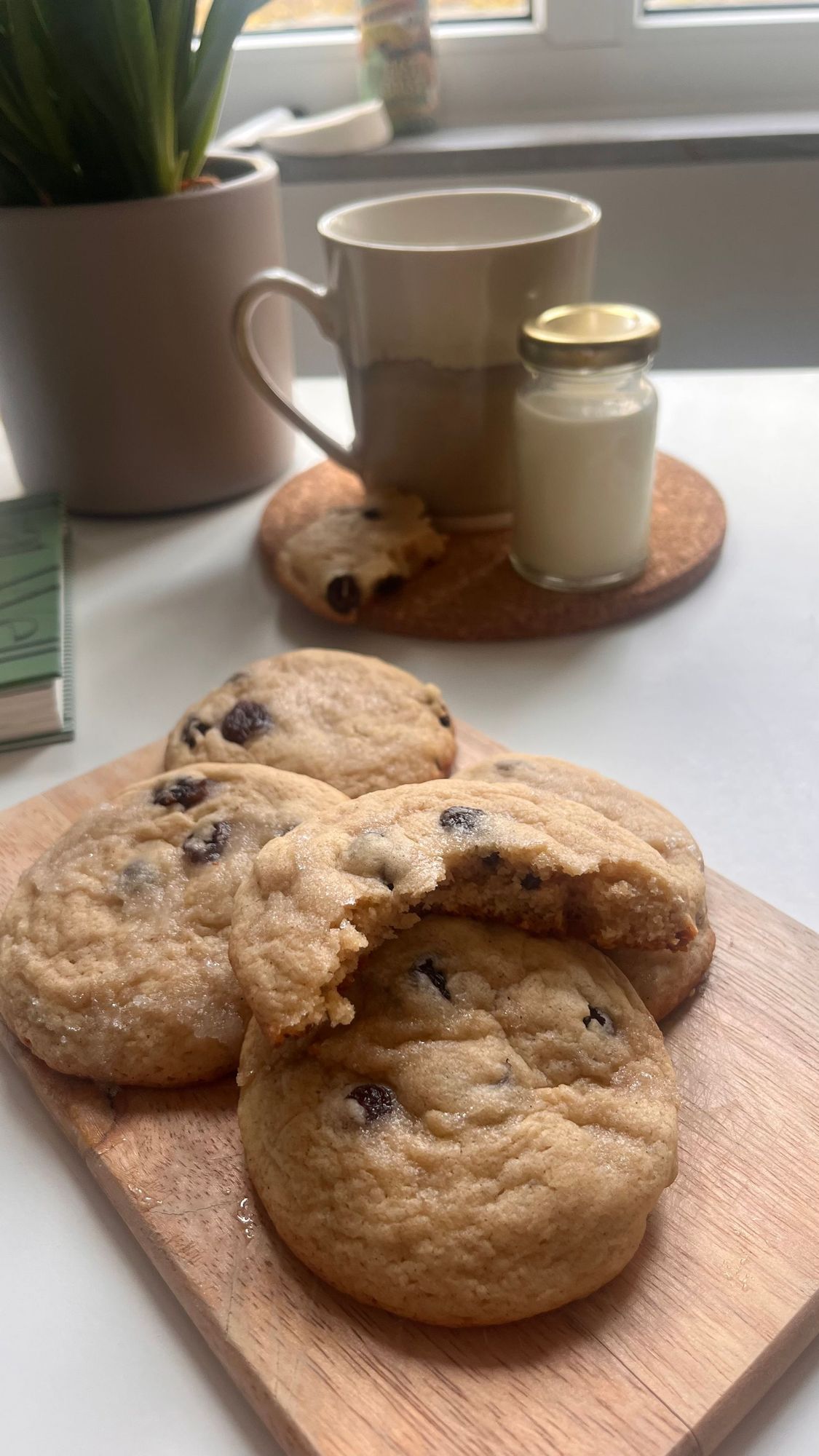 Soft chewy spiced cookies for Easter