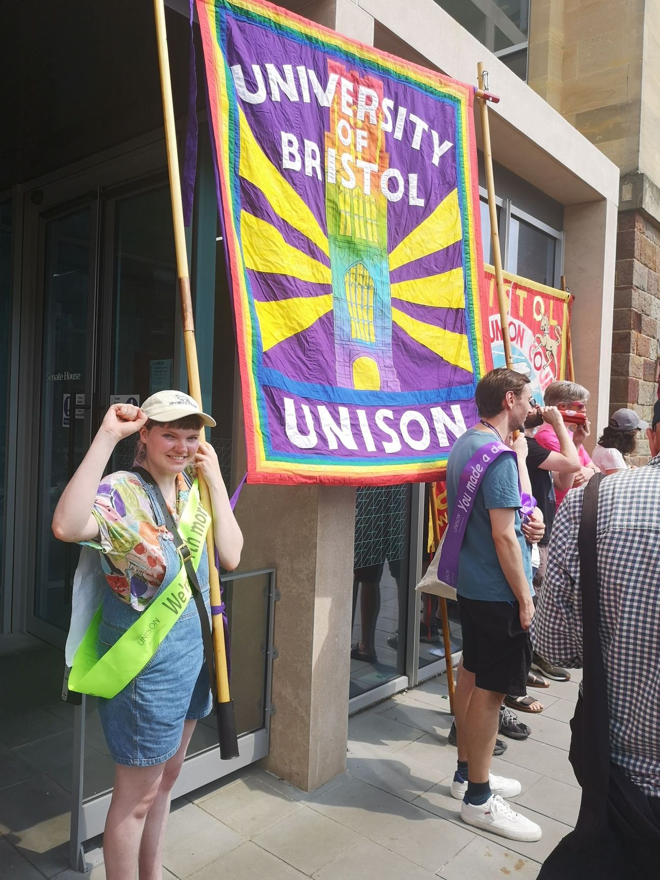 Bristol UCU and UNISON hold joint strike action on university open day
