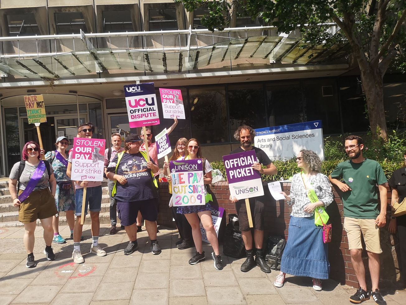 UNISON members set for four days of strike action