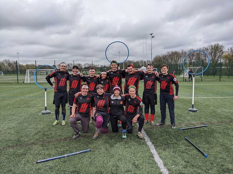 Quadball: a chaotic marriage of fantasy and full-contact sport