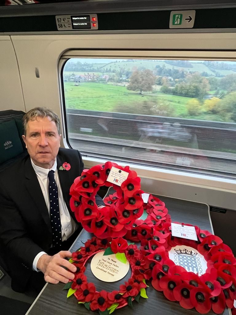 Metro Mayor embarks on special Remembrance Day train
