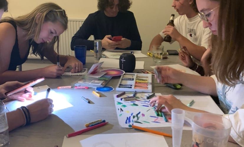 Finding artistic inspiration at home