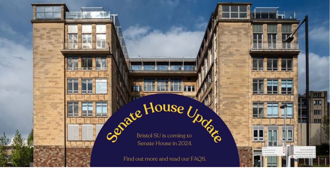 Student Union confirm details of move to Senate House
