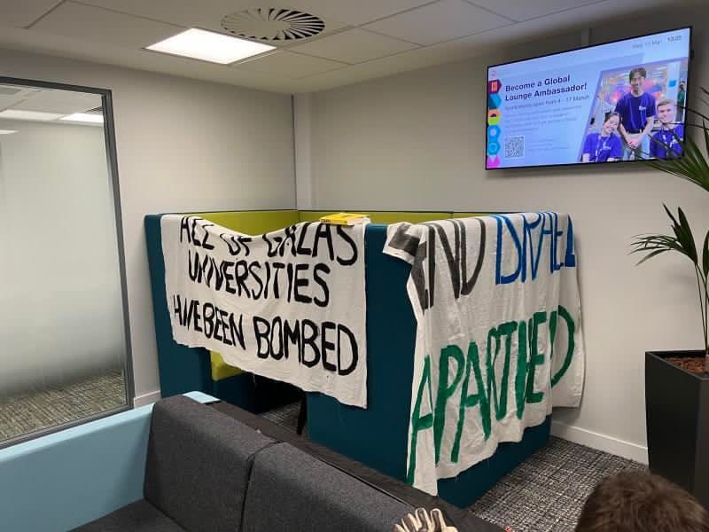 Bristol Occupy for Palestine ends Tyndall Avenue occupation after four weeks