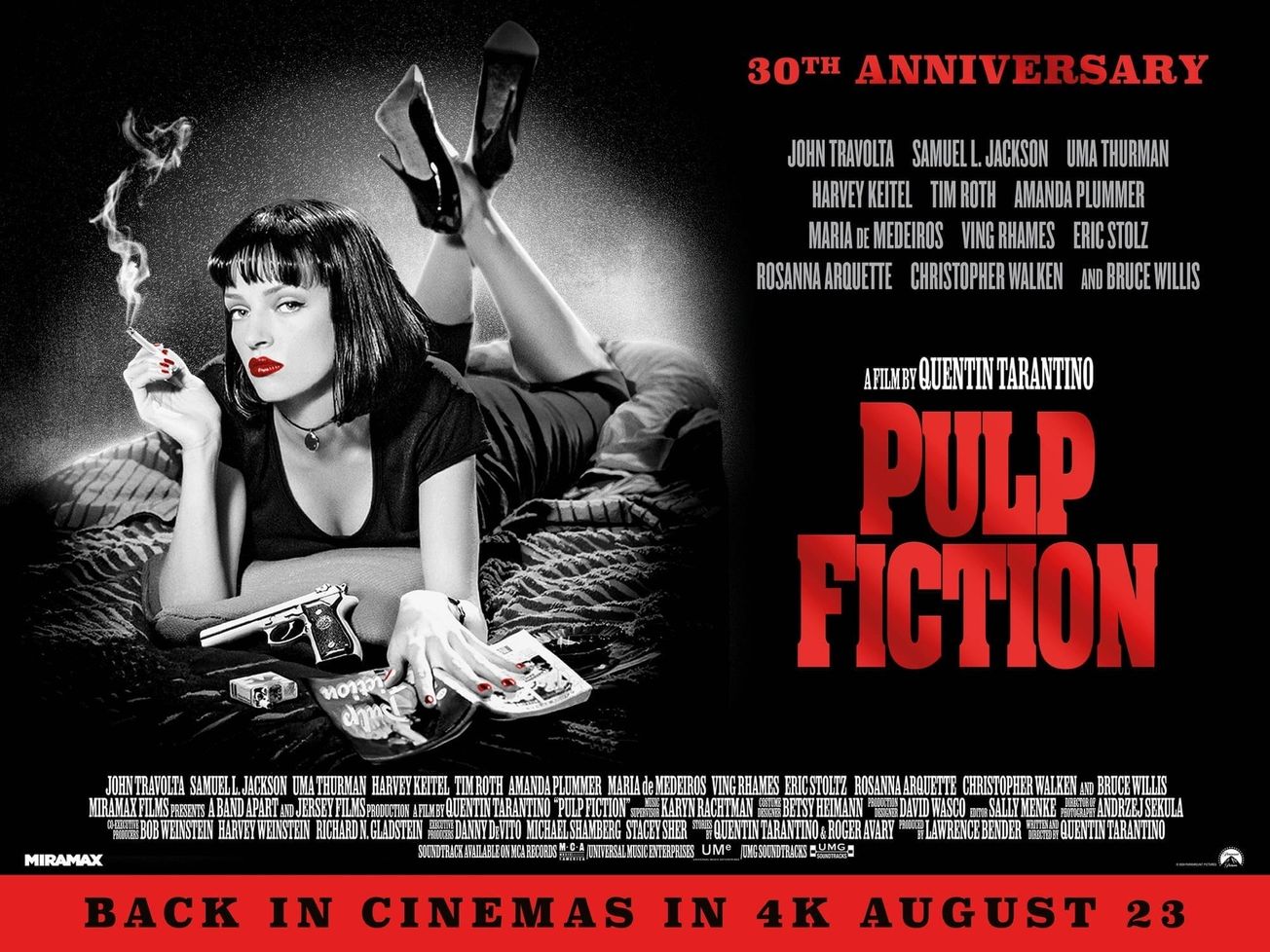 Pulp Fiction: Quentin Tarantino’s 1994 classic turns 30 this year, but never gets old