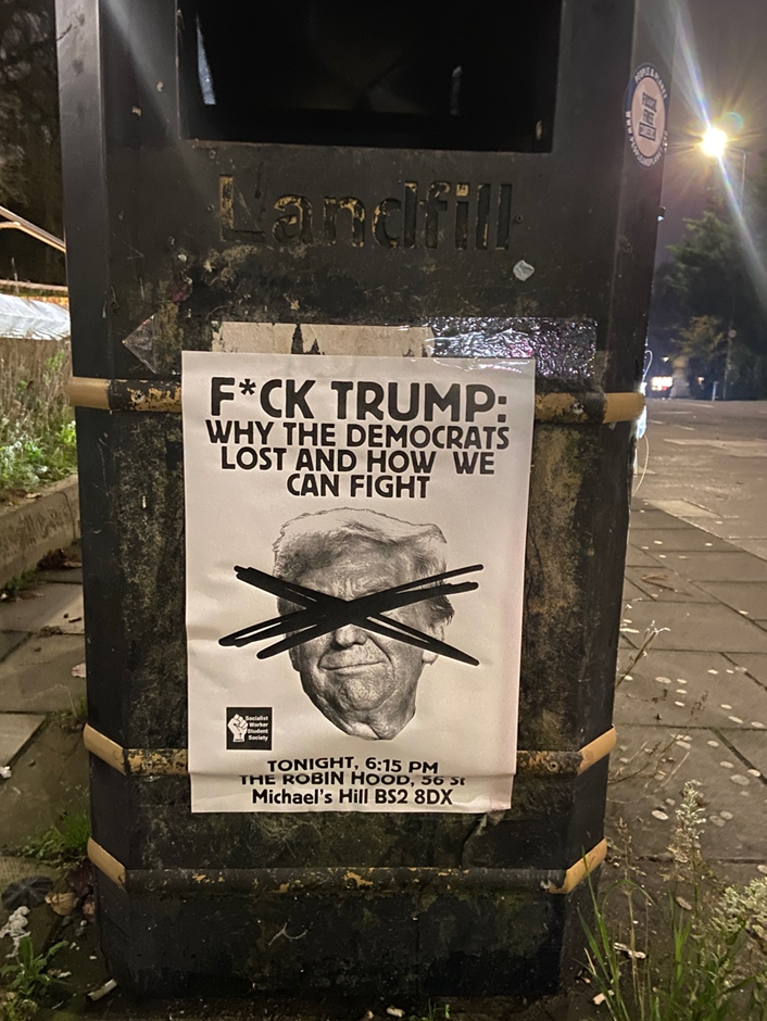 Donald Trump is back in power: how will Bristol students react?