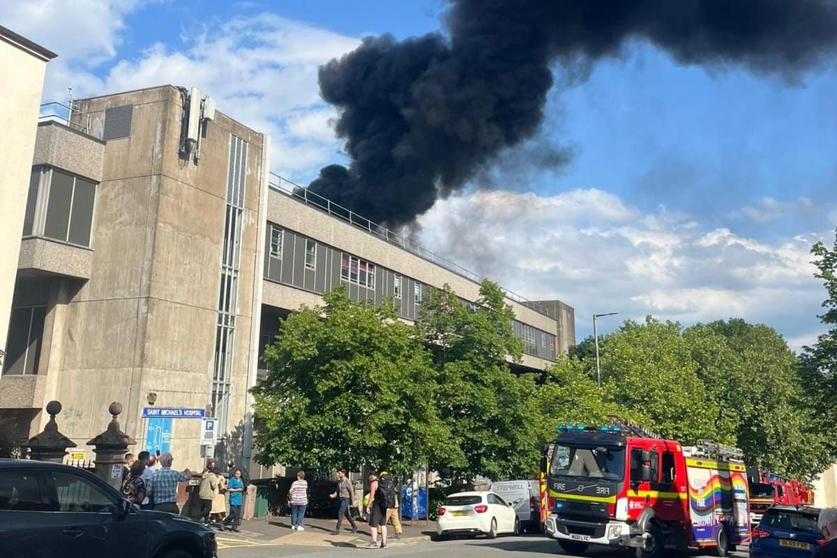 Fire breaks out at St Michael's Hospital