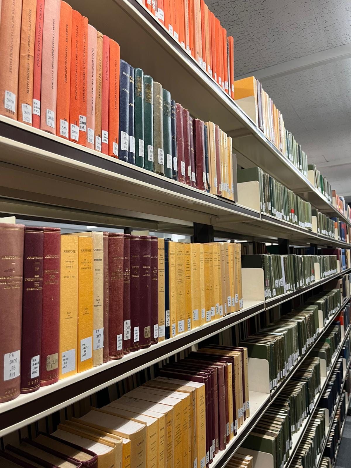 I want you to go to the library