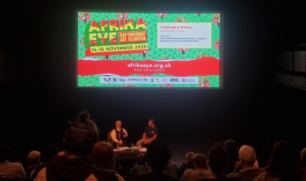 Day two of the Afrika Eye Film Festival at Arnolfini