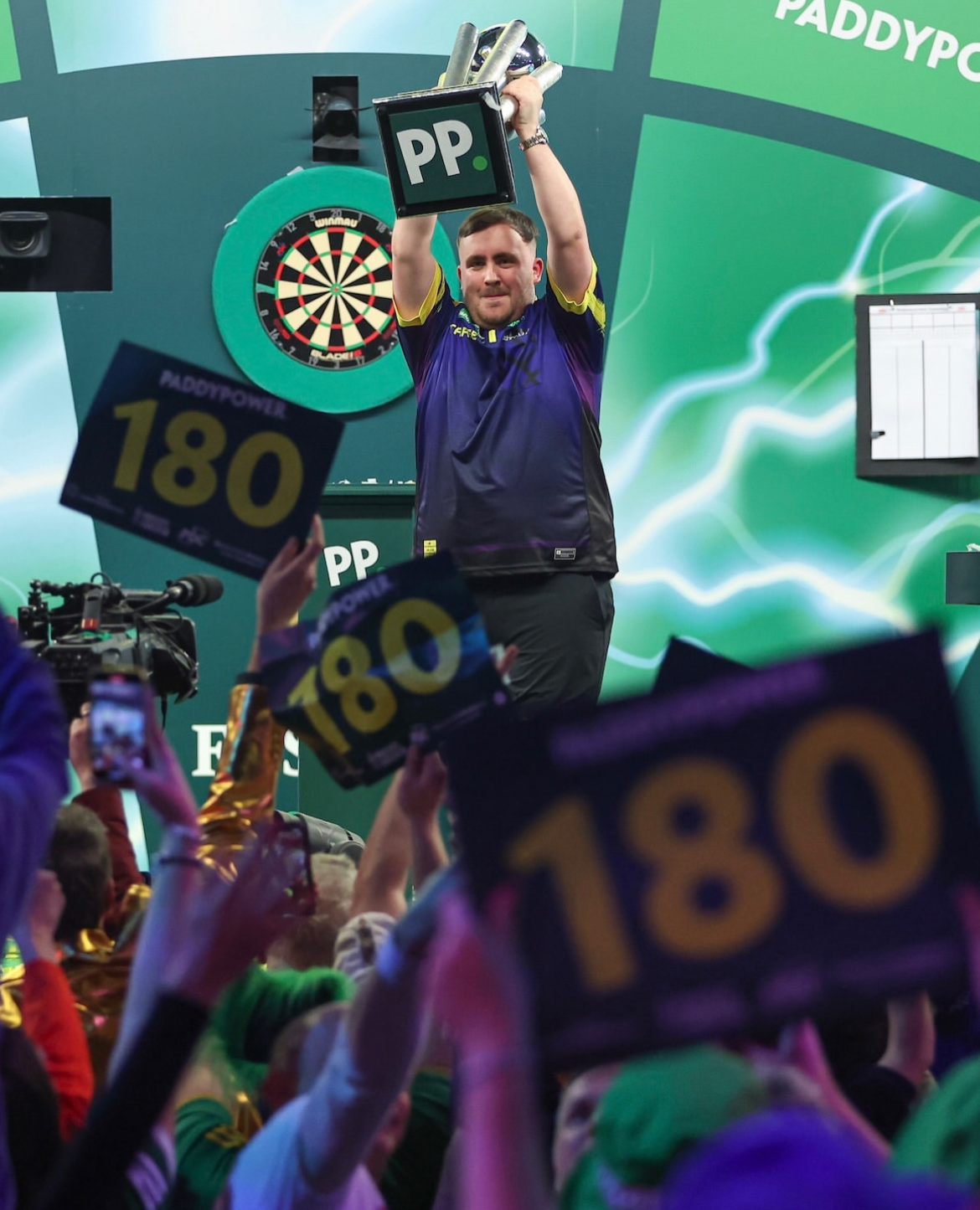 Littler triumphs over Van Veen at PDC World Darts Championships as South West duo Hood and Searle impress