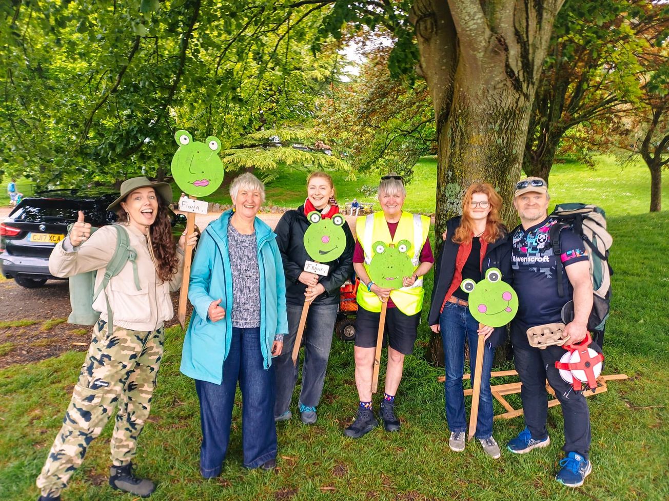 'Give it some welly': welly wanging at Greville Smyth Park