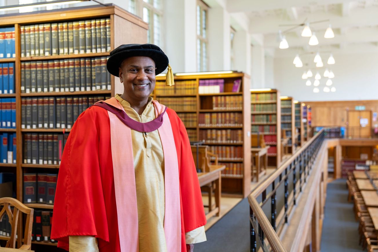 BAFTA-winning producer receives honorary degree from Bristol
