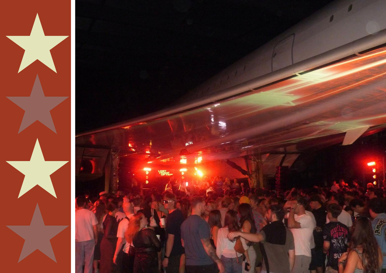 Lost Track of Time reaches new heights at Concorde rave
