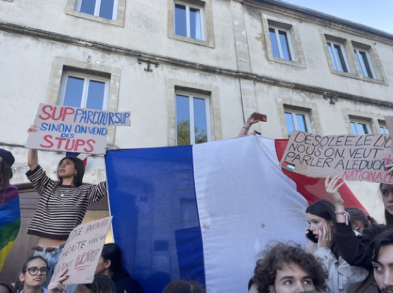 France descends into chaos after weeks of student protests