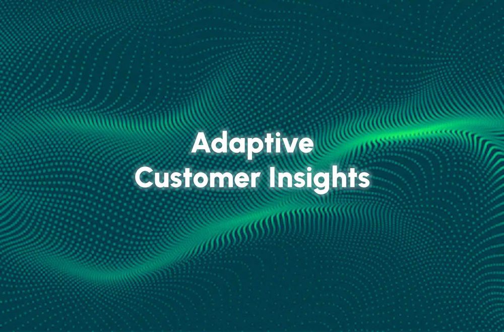 Adaptive Customer Insights
