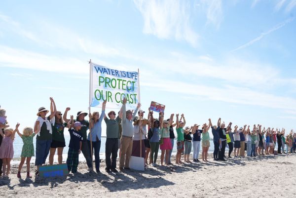 Hands Across the Sand to End Offshore Drilling