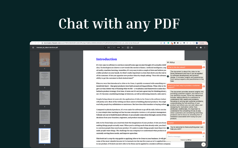 Imagem de apresentação do PDF AI