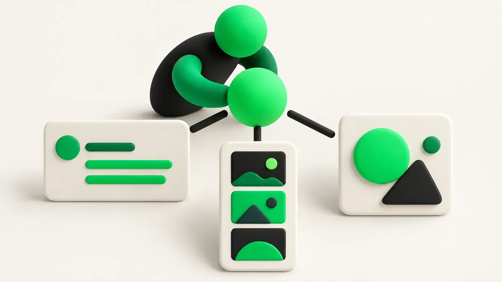 One campaign idea adapted into text, video and image formats.