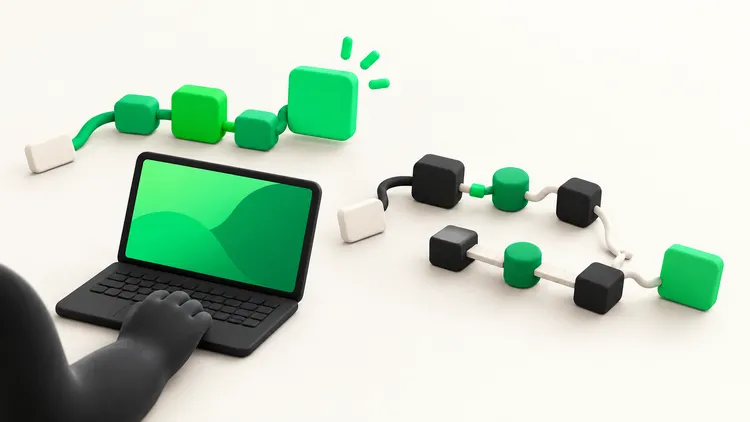 A comparison between a managed AI marketing workflow and separate DIY marketing tools.
