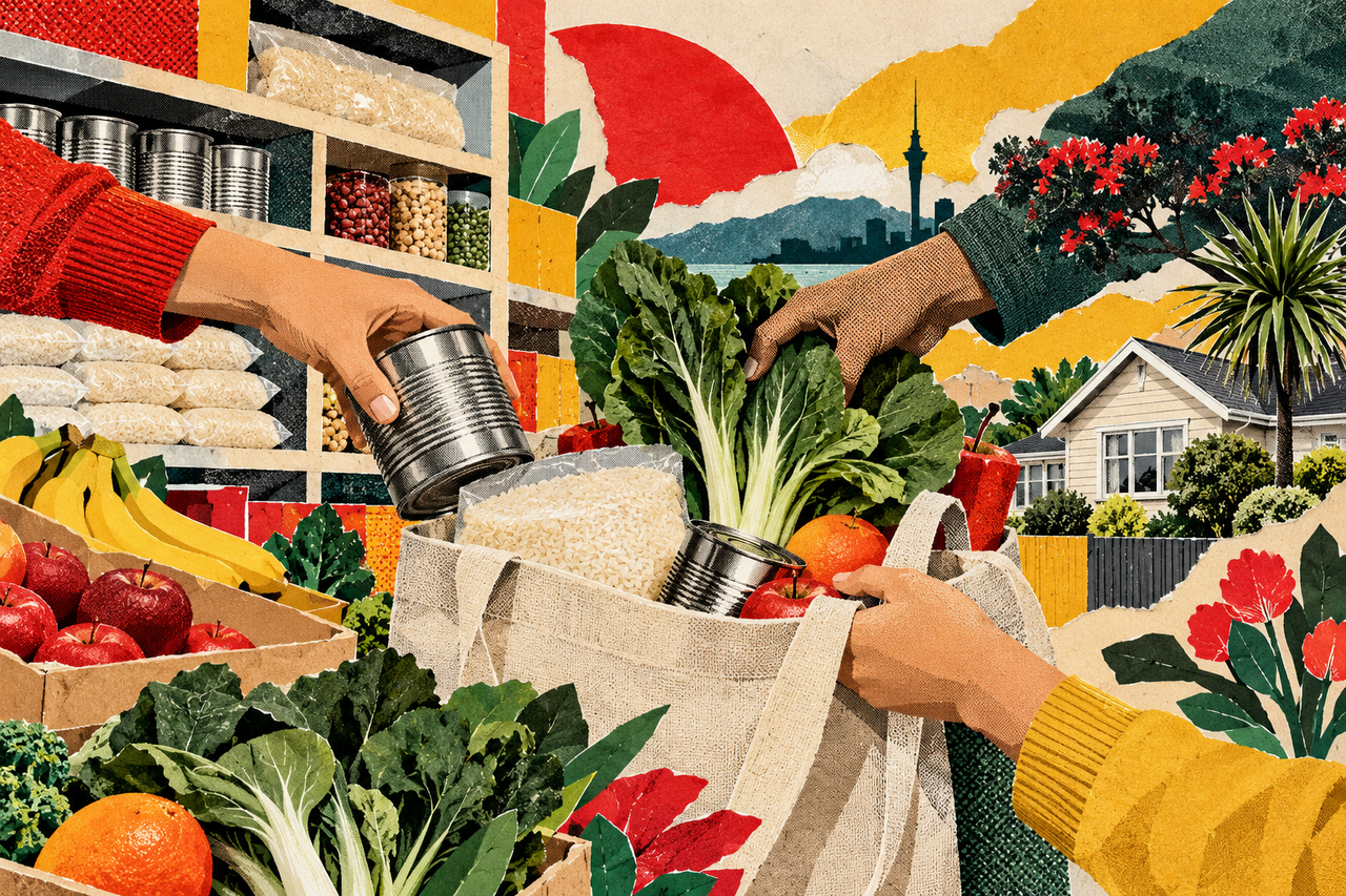 When the grocery budget runs out: Asian families and food support in New Zealand