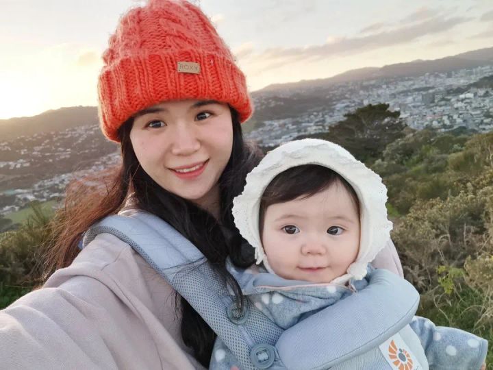 After 10 years in New Zealand, she returned to China with her Kiwi husband and child