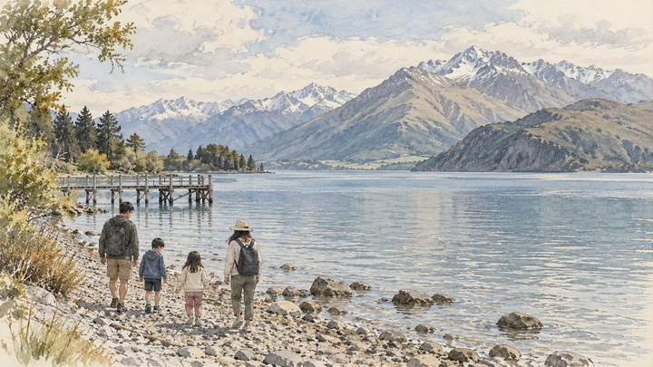 Ten New Zealand lakes: choosing a stop and planning a safe visit