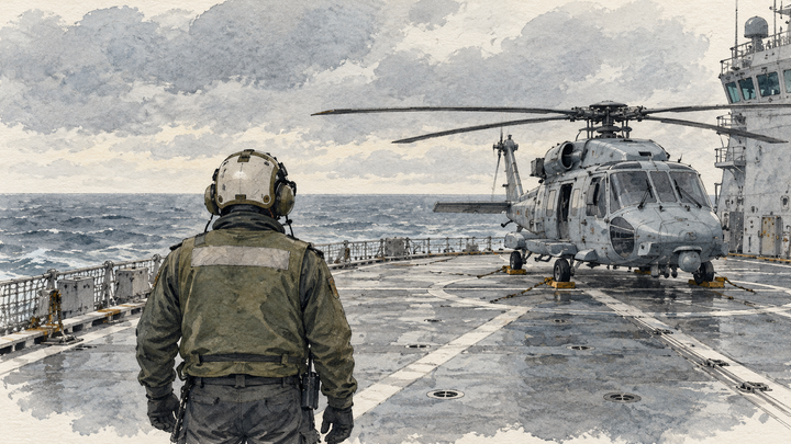 West Auckland naval aviator tracks suspicious ships in North Asia
