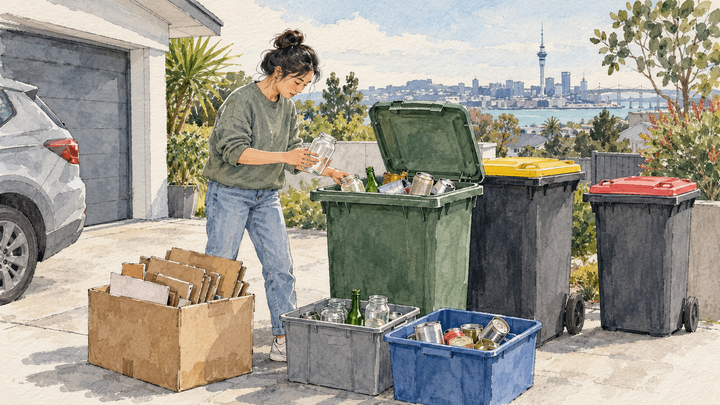 Auckland recycling: what goes in the bin, and how to prepare it
