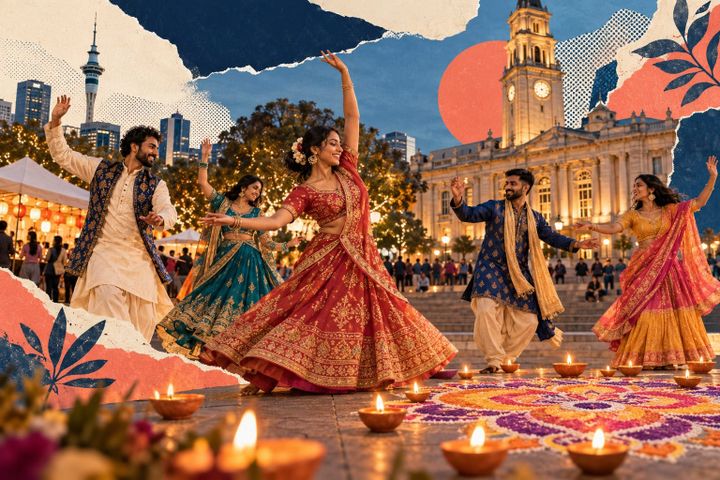 Beyond the main stage: the many communities behind Auckland Diwali