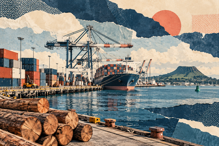 Less cargo at Tauranga, more courier revenue: two different pictures of trade