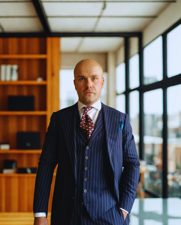 The Modern Samurai Wears Pinstripes