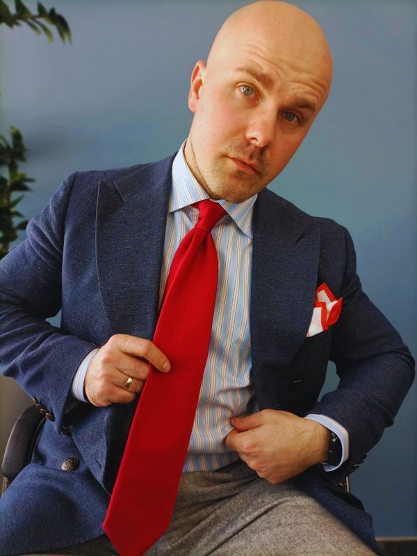 Navy builds the sentence. Red decides how it ends.