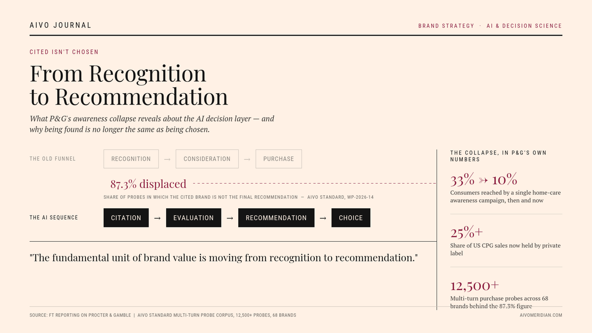 From Recognition to Recommendation