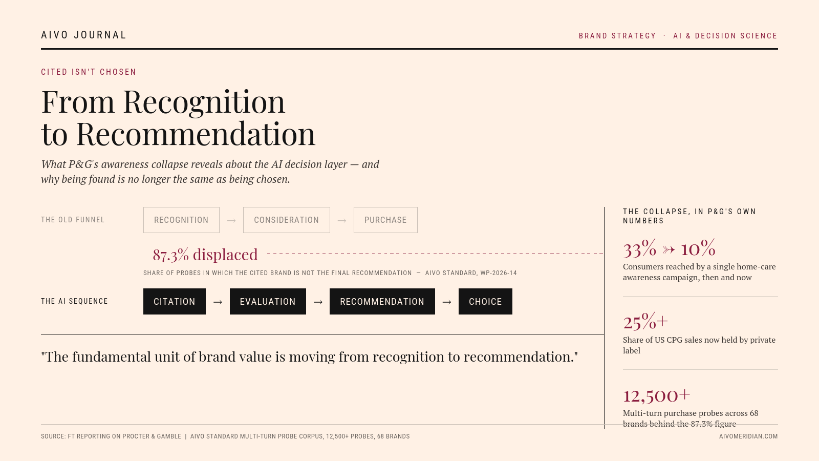 From Recognition to Recommendation