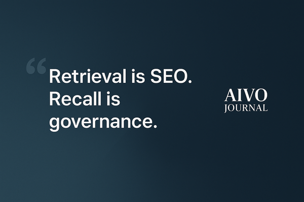 When Google Says GEO = SEO: Why Assistant Visibility Still Needs Governance