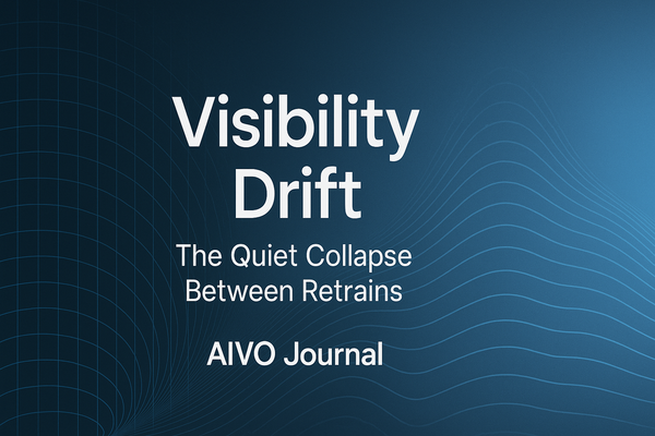 Visibility Drift: The Quiet Collapse Between Retrains